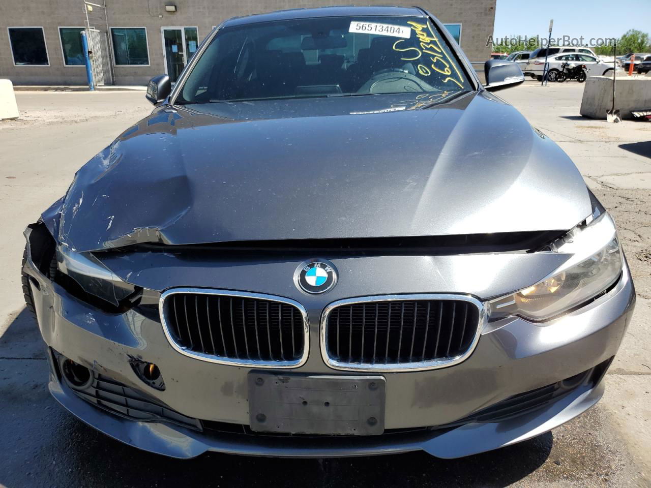 2015 Bmw 320 I Xdrive Charcoal vin: WBA3C3C5XFP665059