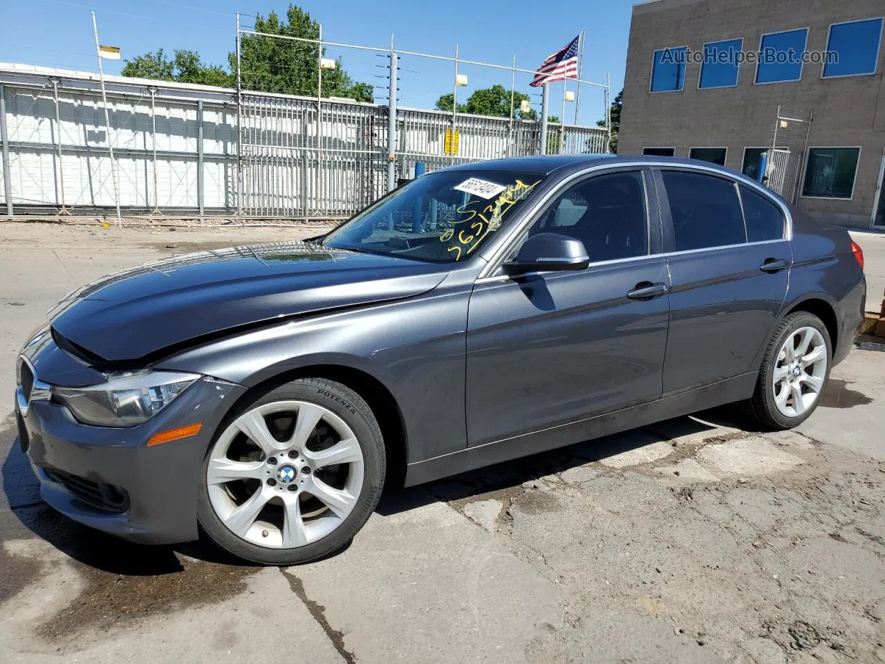 2015 Bmw 320 I Xdrive Charcoal vin: WBA3C3C5XFP665059