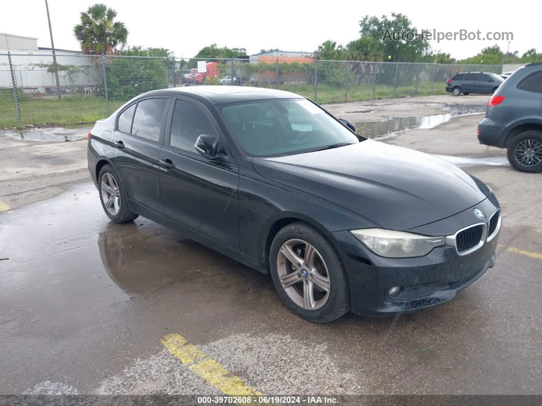 2014 Bmw 320i Xdrive Black vin: WBA3C3G50ENR25893