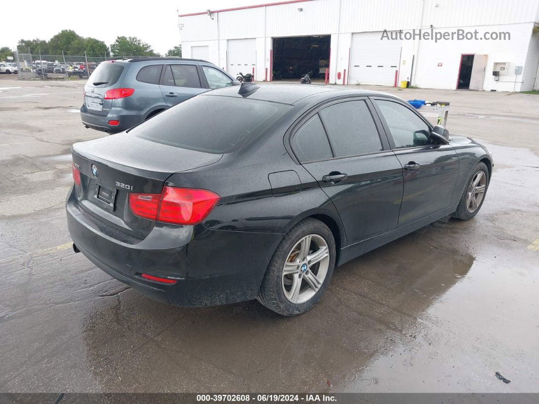 2014 Bmw 320i Xdrive Black vin: WBA3C3G50ENR25893