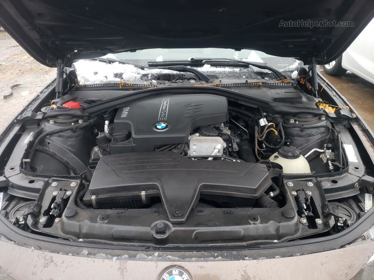 2014 Bmw 320 I Xdrive Brown vin: WBA3C3G50ENS67217