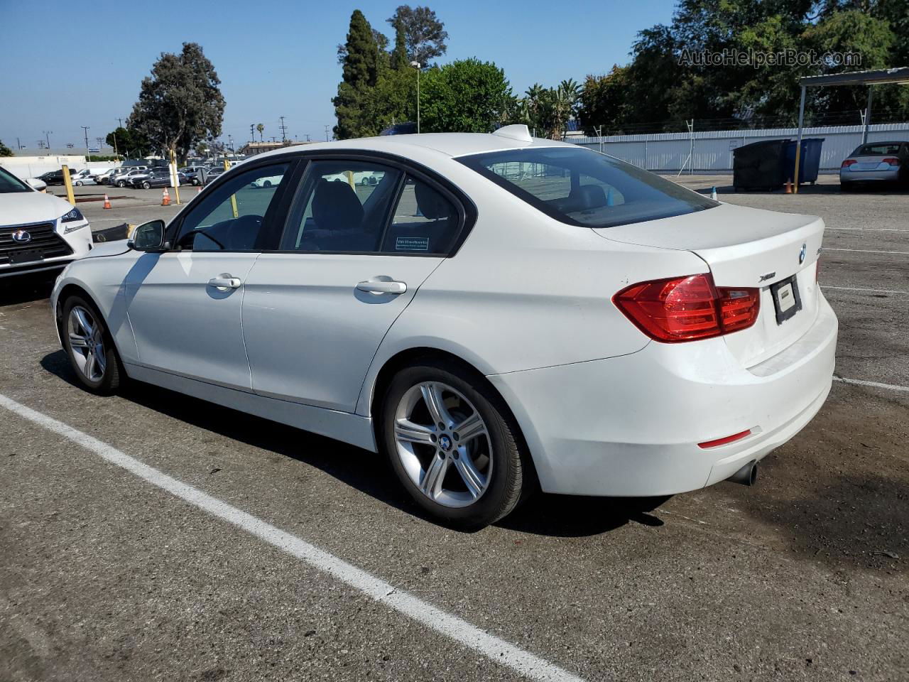 2014 Bmw 320 I Xdrive White vin: WBA3C3G50ENS69694