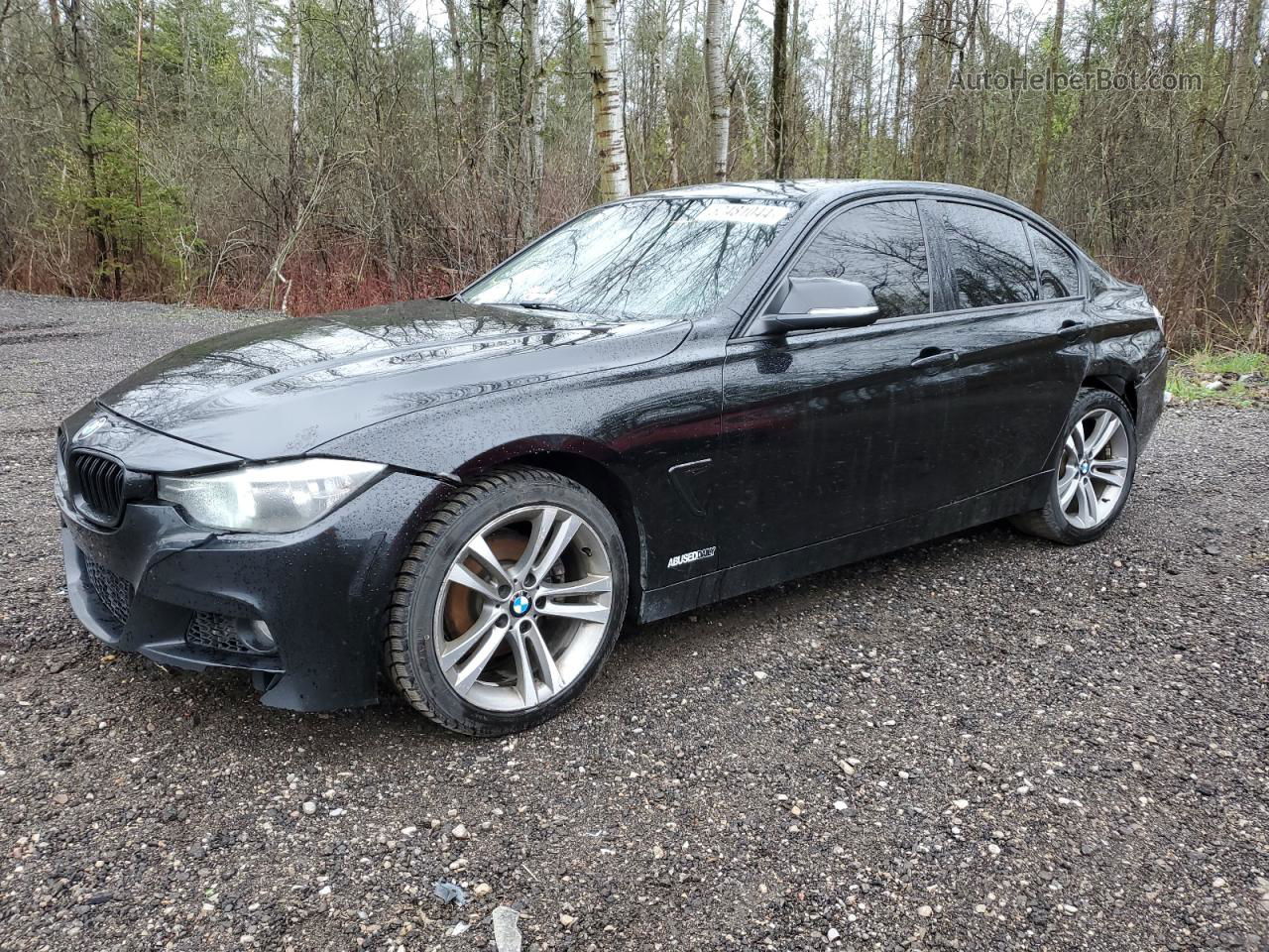 2015 Bmw 320 I Xdrive Black vin: WBA3C3G50FNS76694