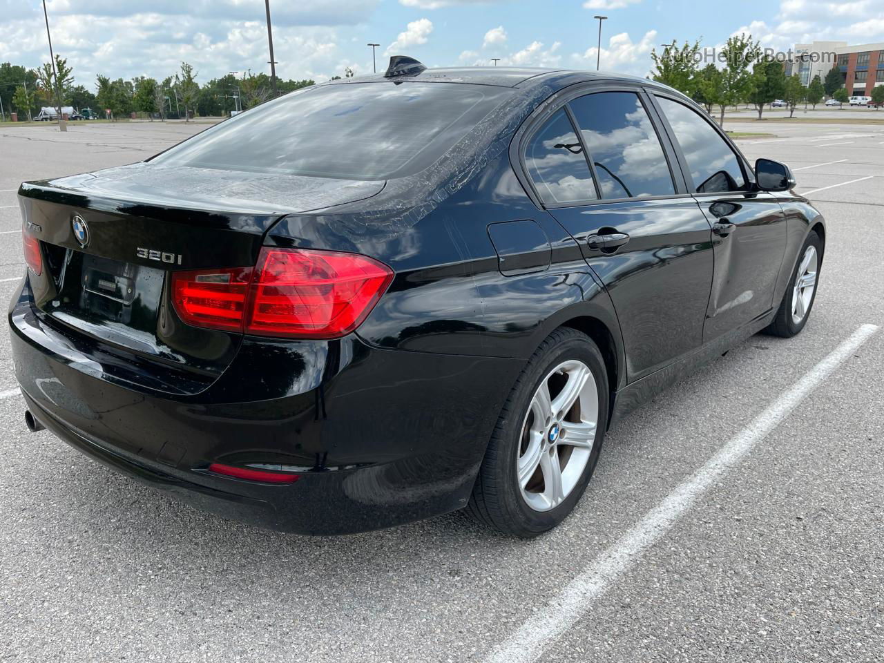 2014 Bmw 320 I Xdrive Black vin: WBA3C3G51ENS67694