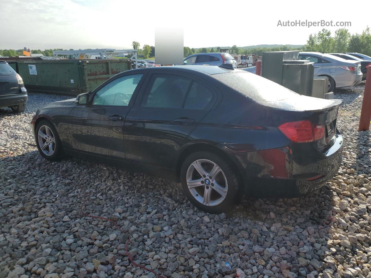 2015 Bmw 320 I Xdrive Black vin: WBA3C3G51FNS74338