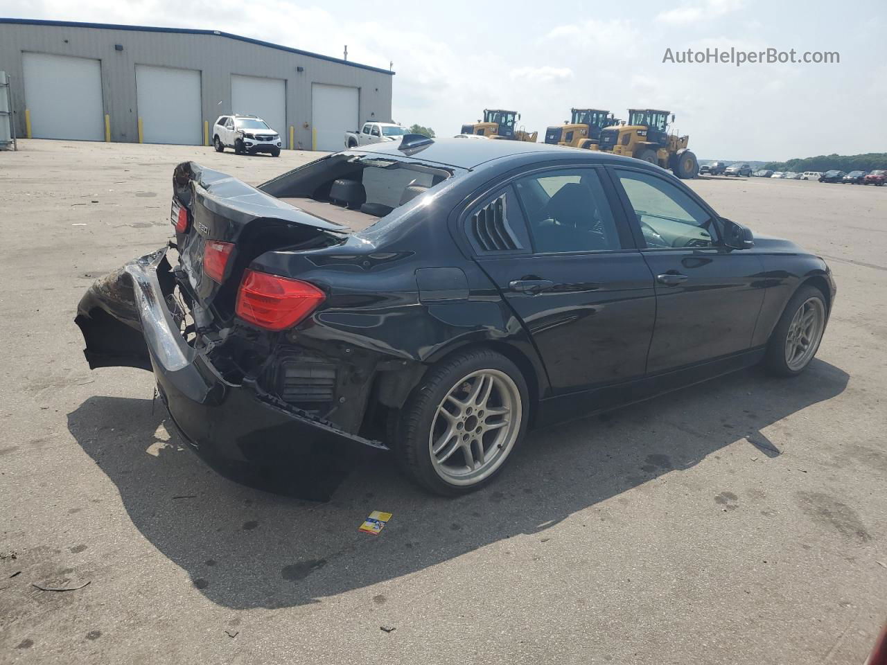 2015 Bmw 320 I Xdrive Black vin: WBA3C3G51FNS74968