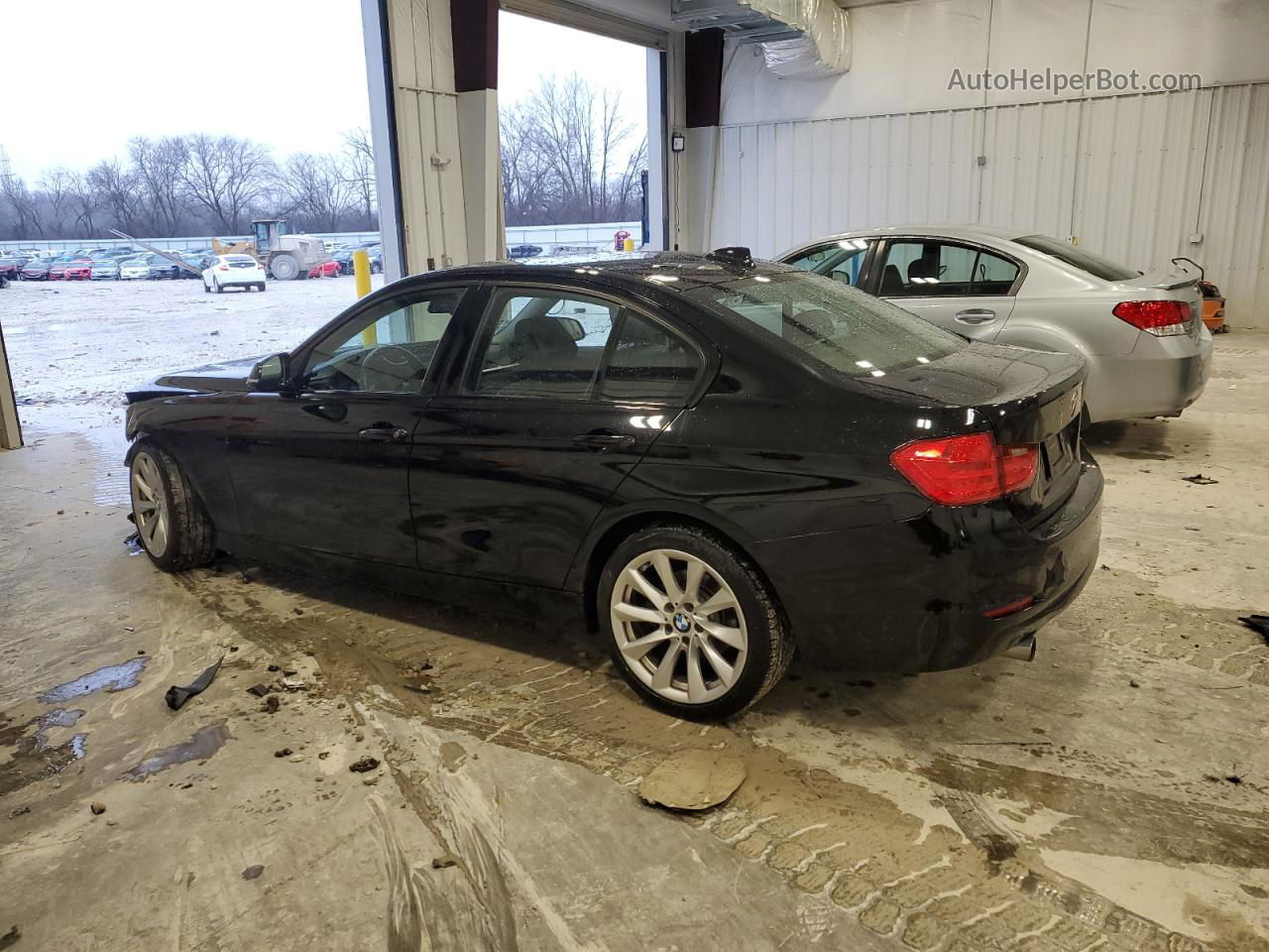 2015 Bmw 320 I Xdrive Black vin: WBA3C3G51FNT52438