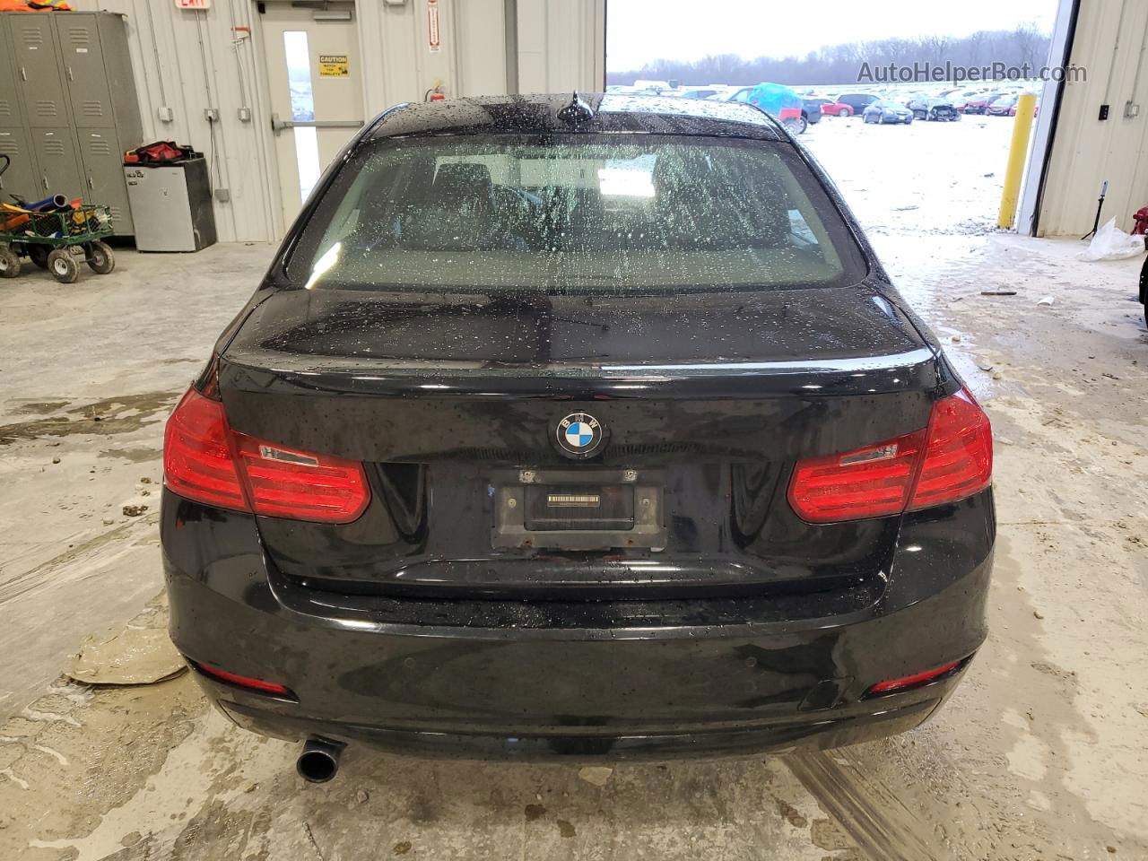 2015 Bmw 320 I Xdrive Black vin: WBA3C3G51FNT52438