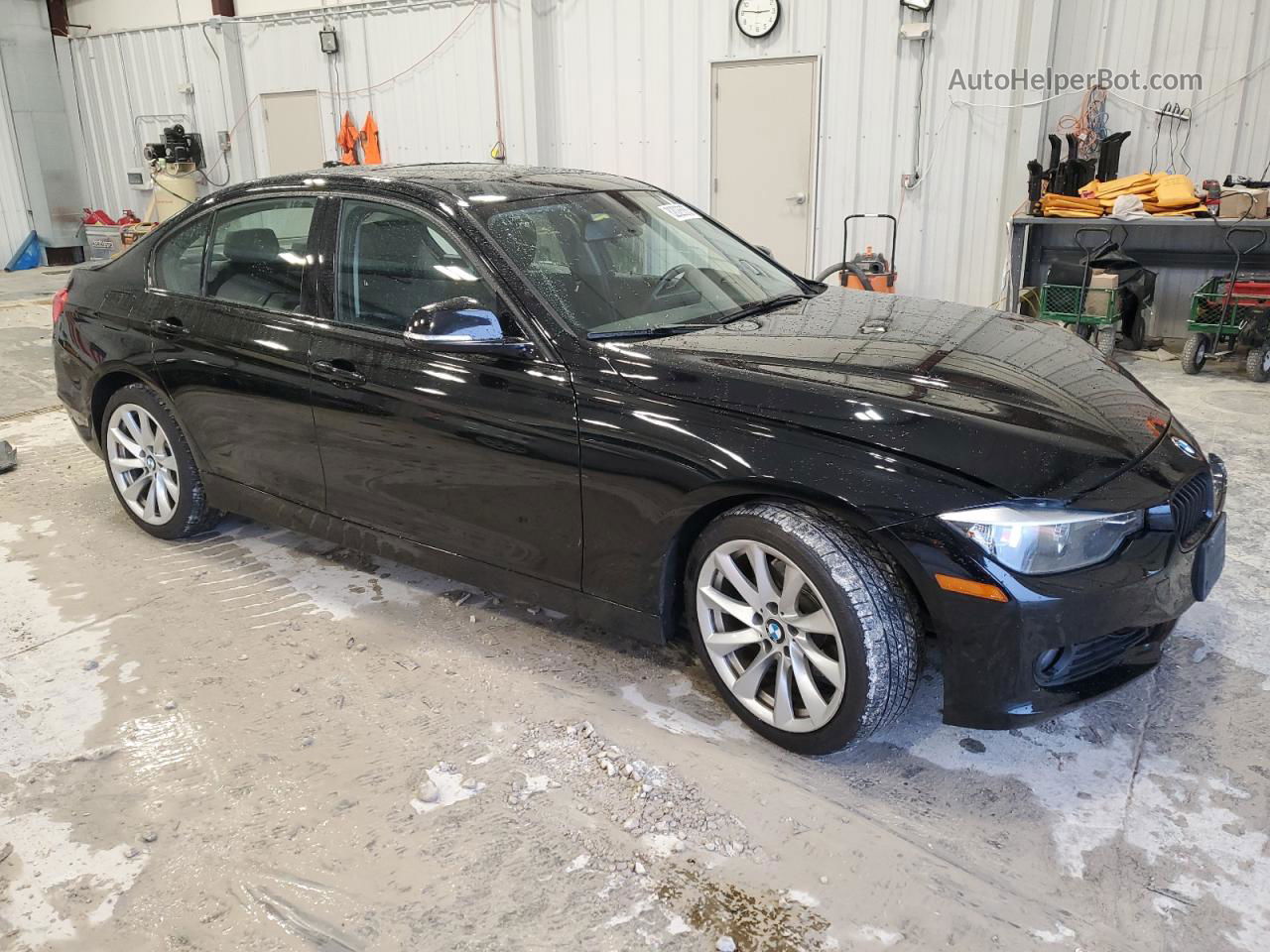 2015 Bmw 320 I Xdrive Black vin: WBA3C3G51FNT52438