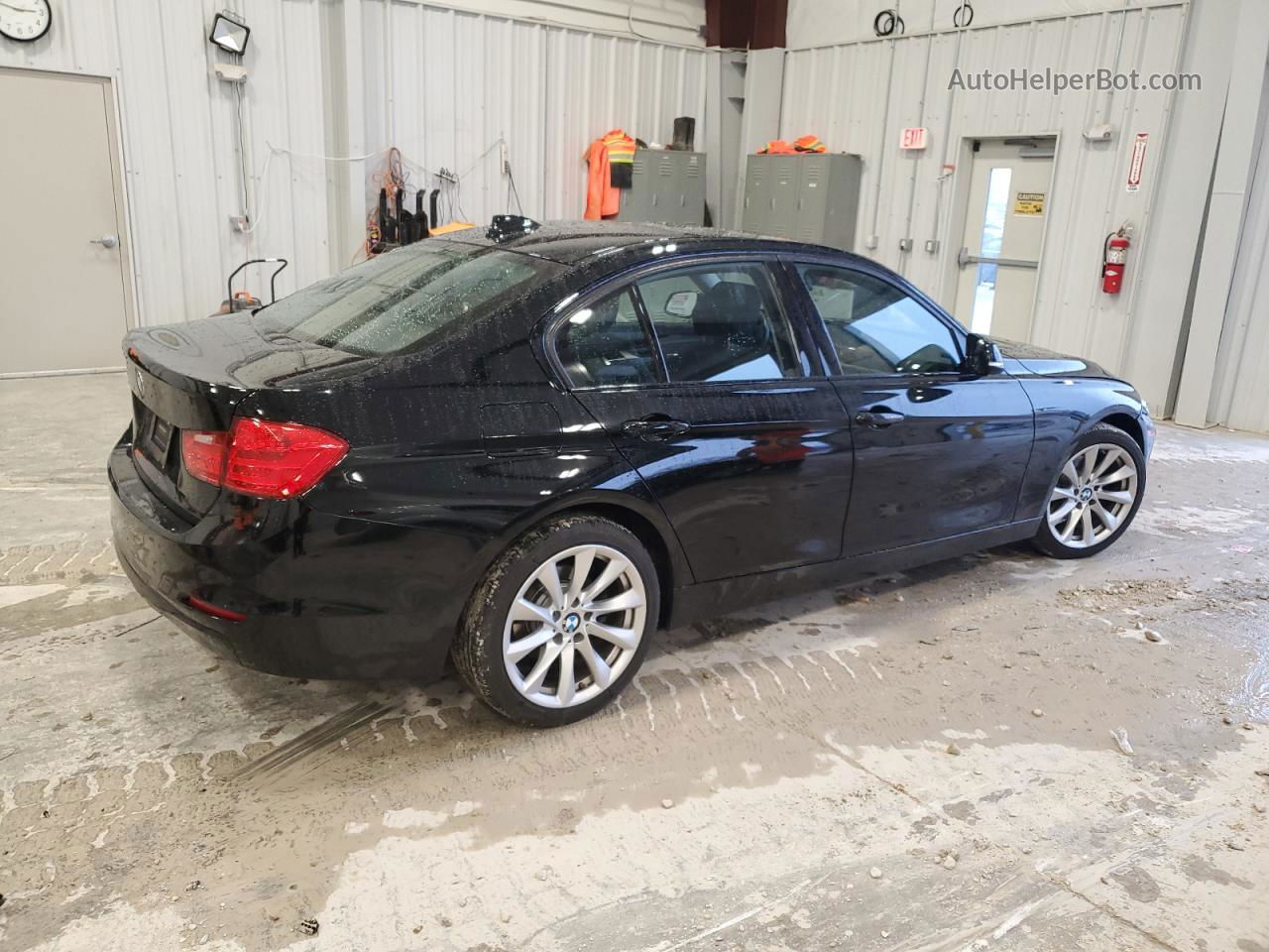 2015 Bmw 320 I Xdrive Black vin: WBA3C3G51FNT52438