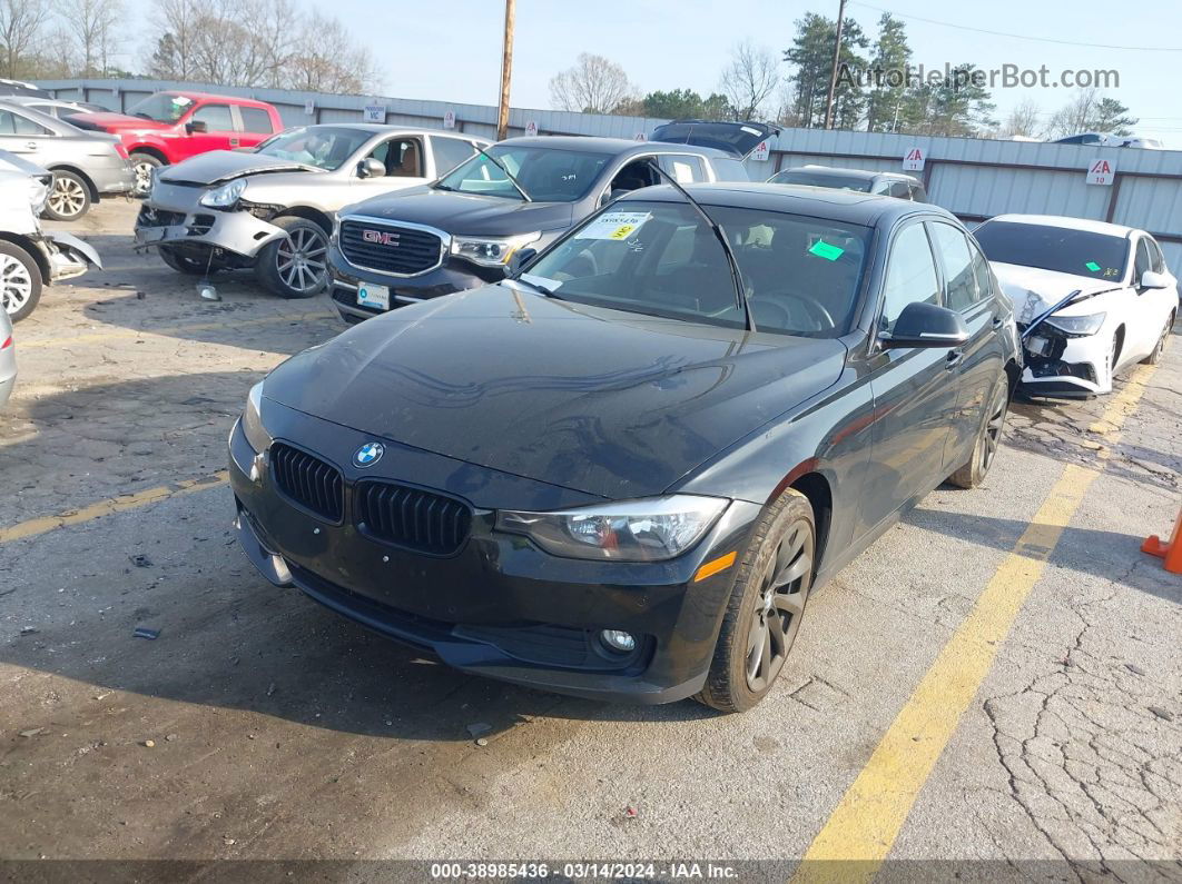 2015 Bmw 320i Xdrive Black vin: WBA3C3G51FNT52603