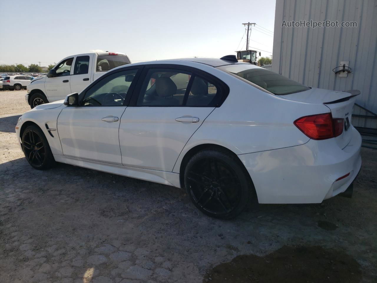 2014 Bmw 320 I Xdrive White vin: WBA3C3G52ENS67008