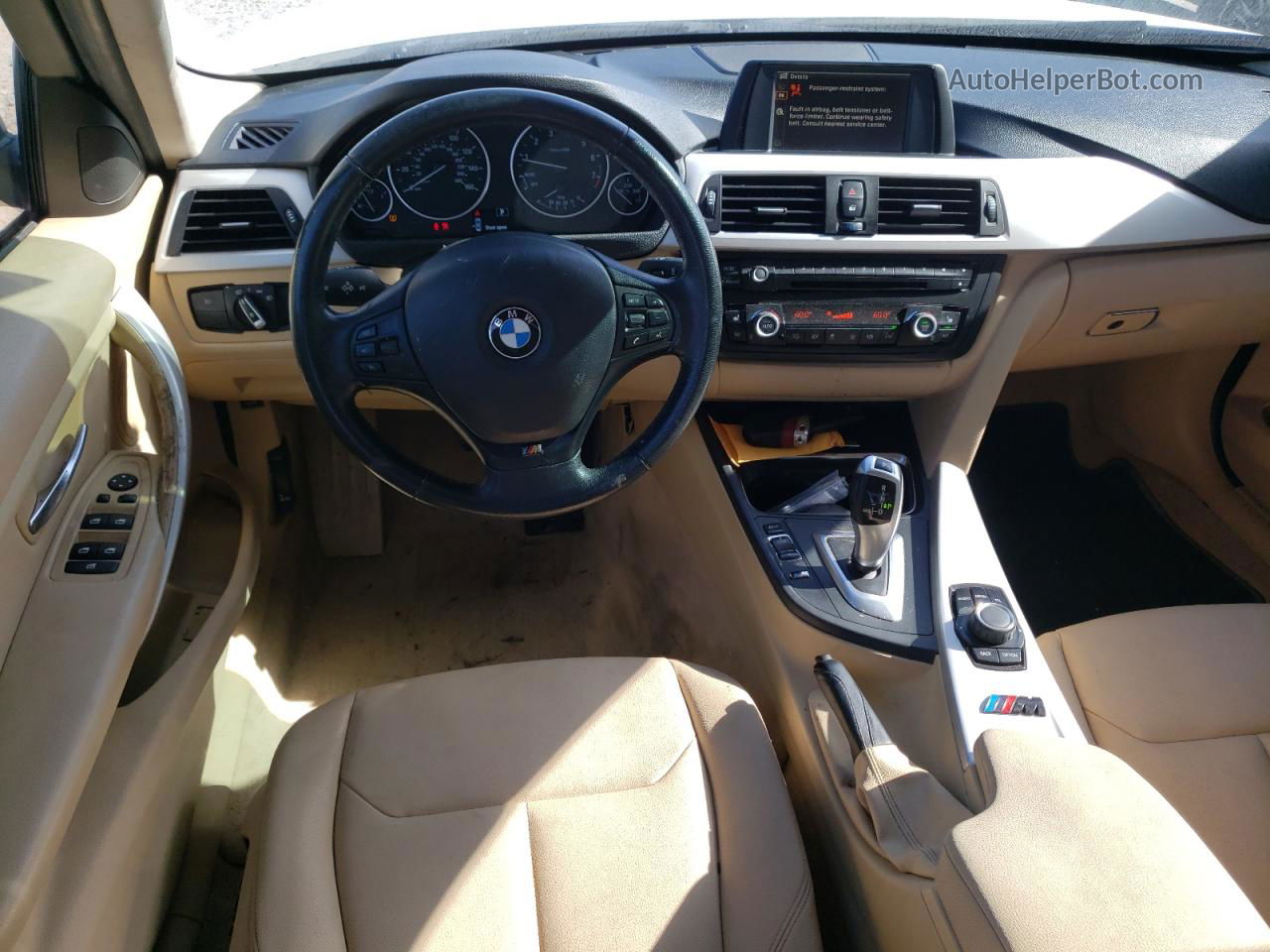 2014 Bmw 320 I Xdrive Белый vin: WBA3C3G52ENS67008