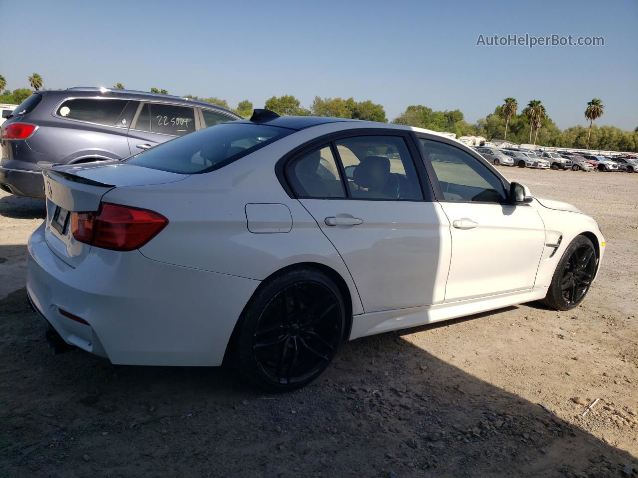 2014 Bmw 320 I Xdrive White vin: WBA3C3G52ENS67008