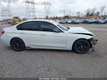 2014 Bmw 320i Xdrive White vin: WBA3C3G52ENS69356