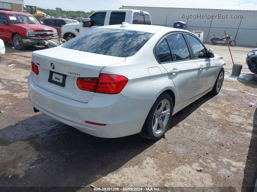 2014 Bmw 320i Xdrive White vin: WBA3C3G52ENS70166