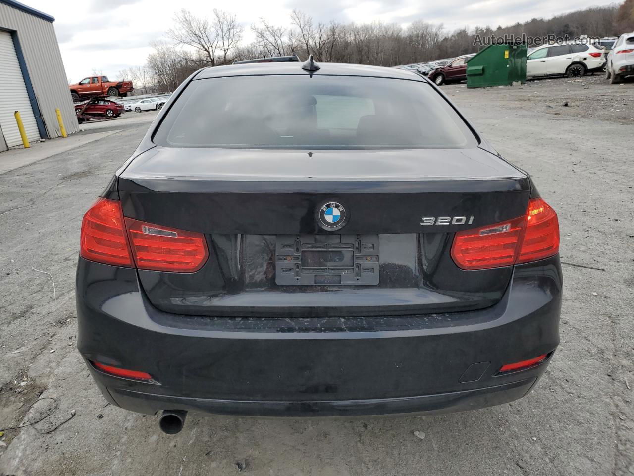 2014 Bmw 320 I Xdrive Черный vin: WBA3C3G52ENS70197