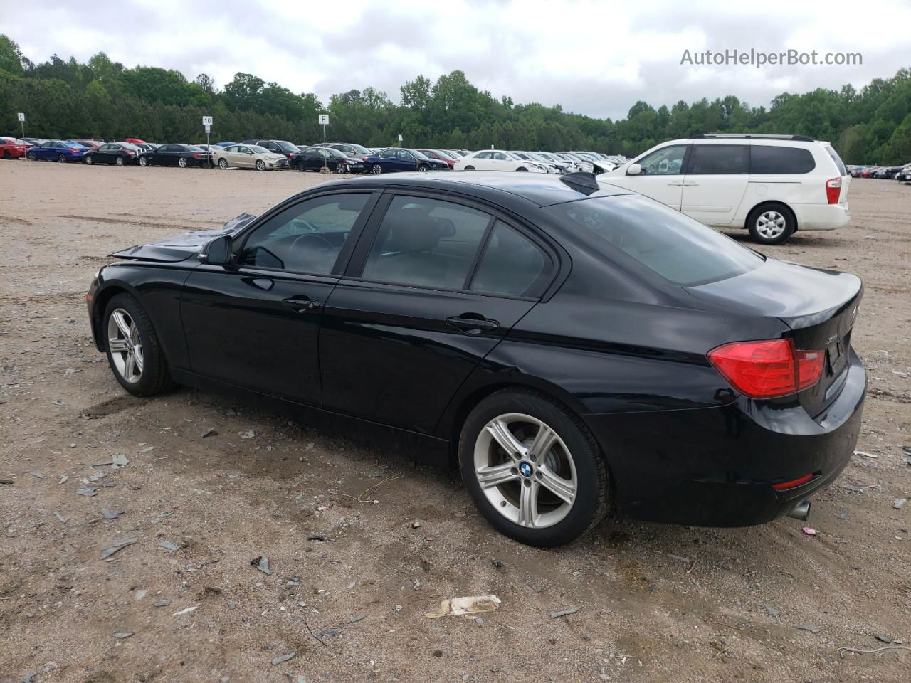 2014 Bmw 320 I Xdrive Black vin: WBA3C3G52ENS71723