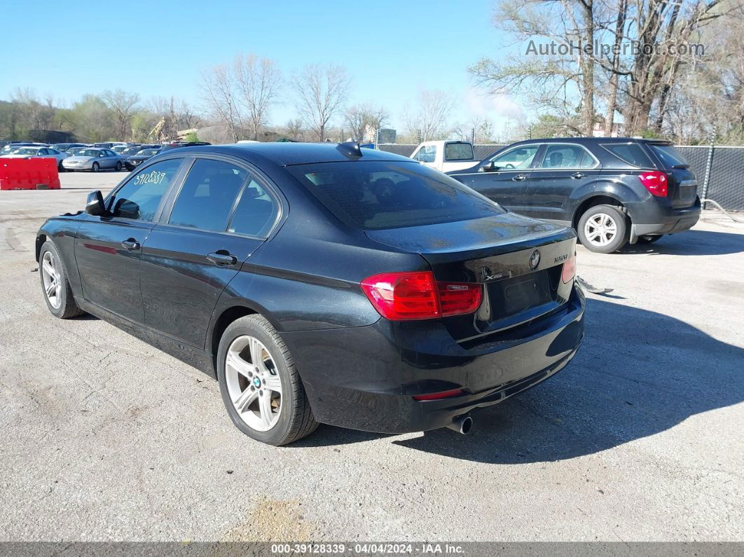 2014 Bmw 320i Xdrive Black vin: WBA3C3G53ENS67406