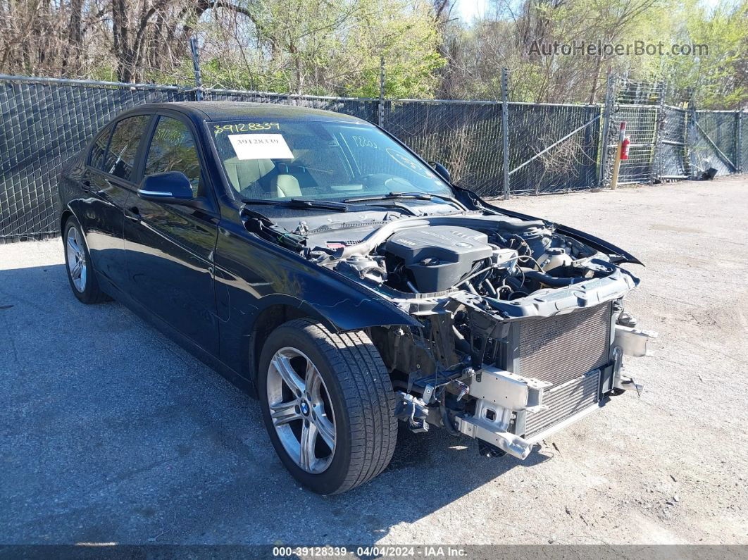 2014 Bmw 320i Xdrive Black vin: WBA3C3G53ENS67406