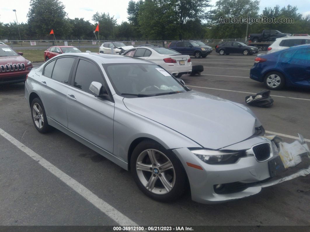 2015 Bmw 320i Xdrive Silver vin: WBA3C3G53FNS74387