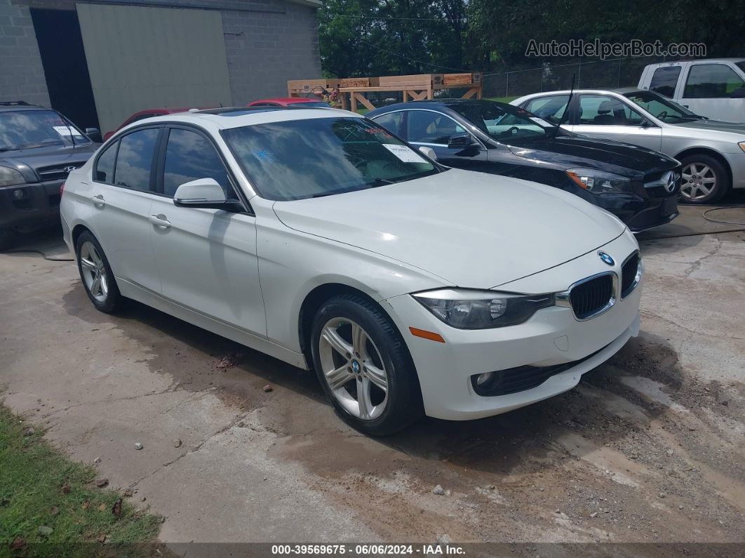 2015 Bmw 320i Xdrive White vin: WBA3C3G53FNS75068