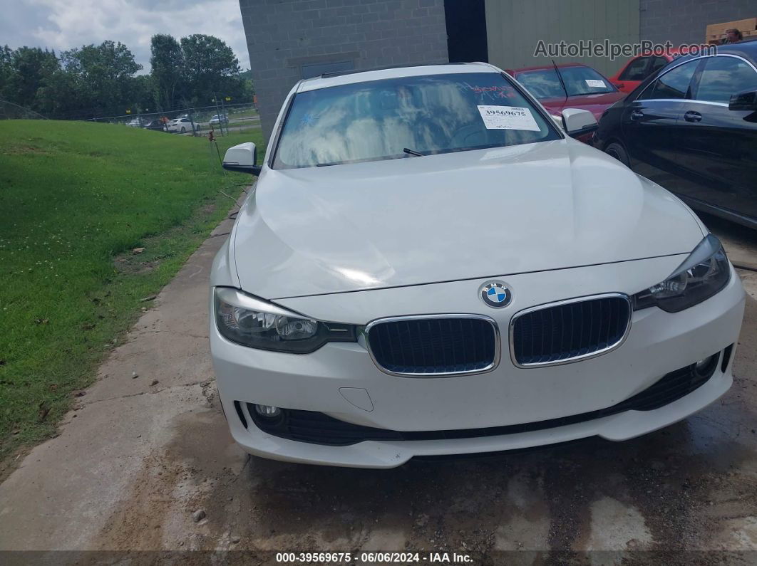 2015 Bmw 320i Xdrive White vin: WBA3C3G53FNS75068