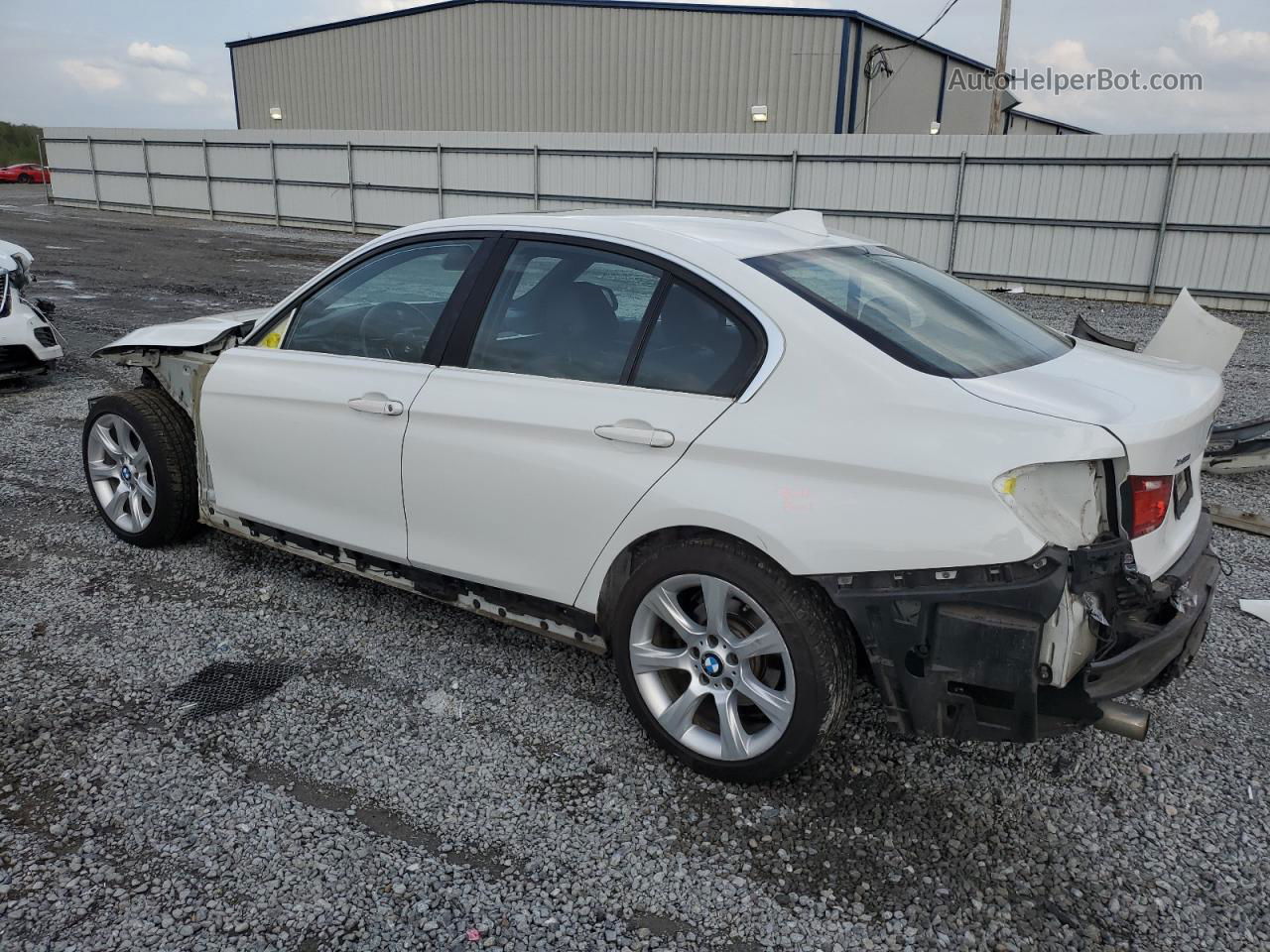 2015 Bmw 320 I Xdrive White vin: WBA3C3G53FNT52151