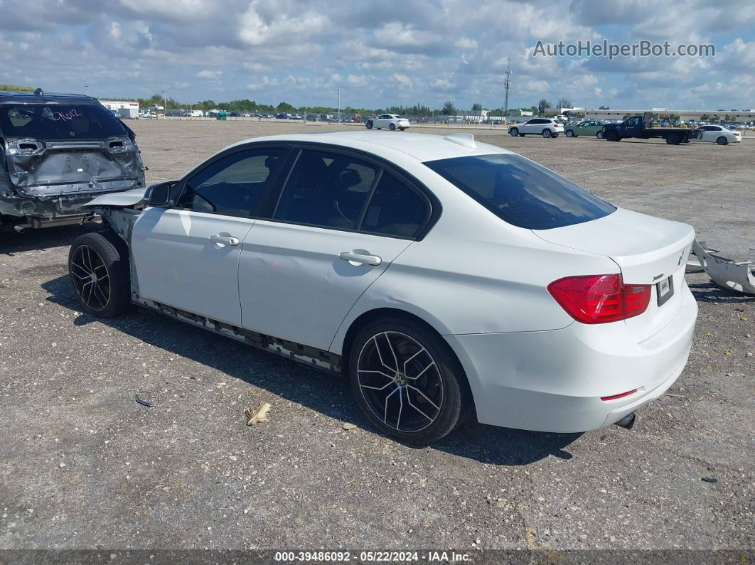 2014 Bmw 320i Xdrive White vin: WBA3C3G54ENR25184