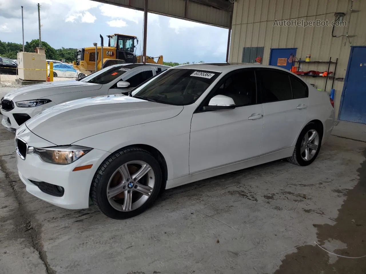 2014 Bmw 320 I Xdrive White vin: WBA3C3G54ENR25539