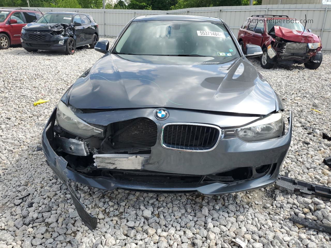 2014 Bmw 320 I Xdrive Gray vin: WBA3C3G55ENS72378