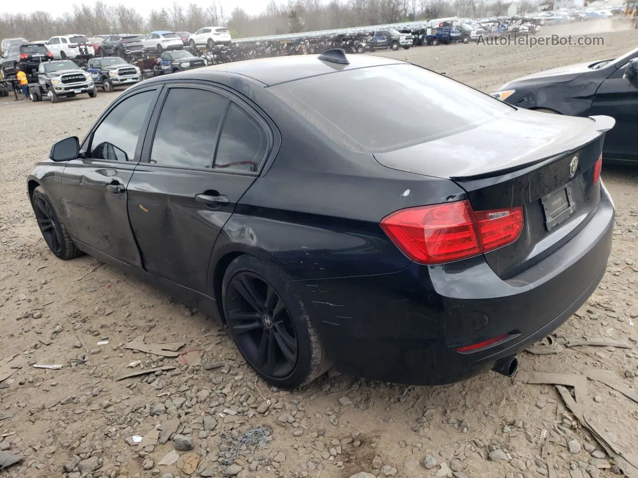 2014 Bmw 320 I Xdrive Black vin: WBA3C3G56ENR25574