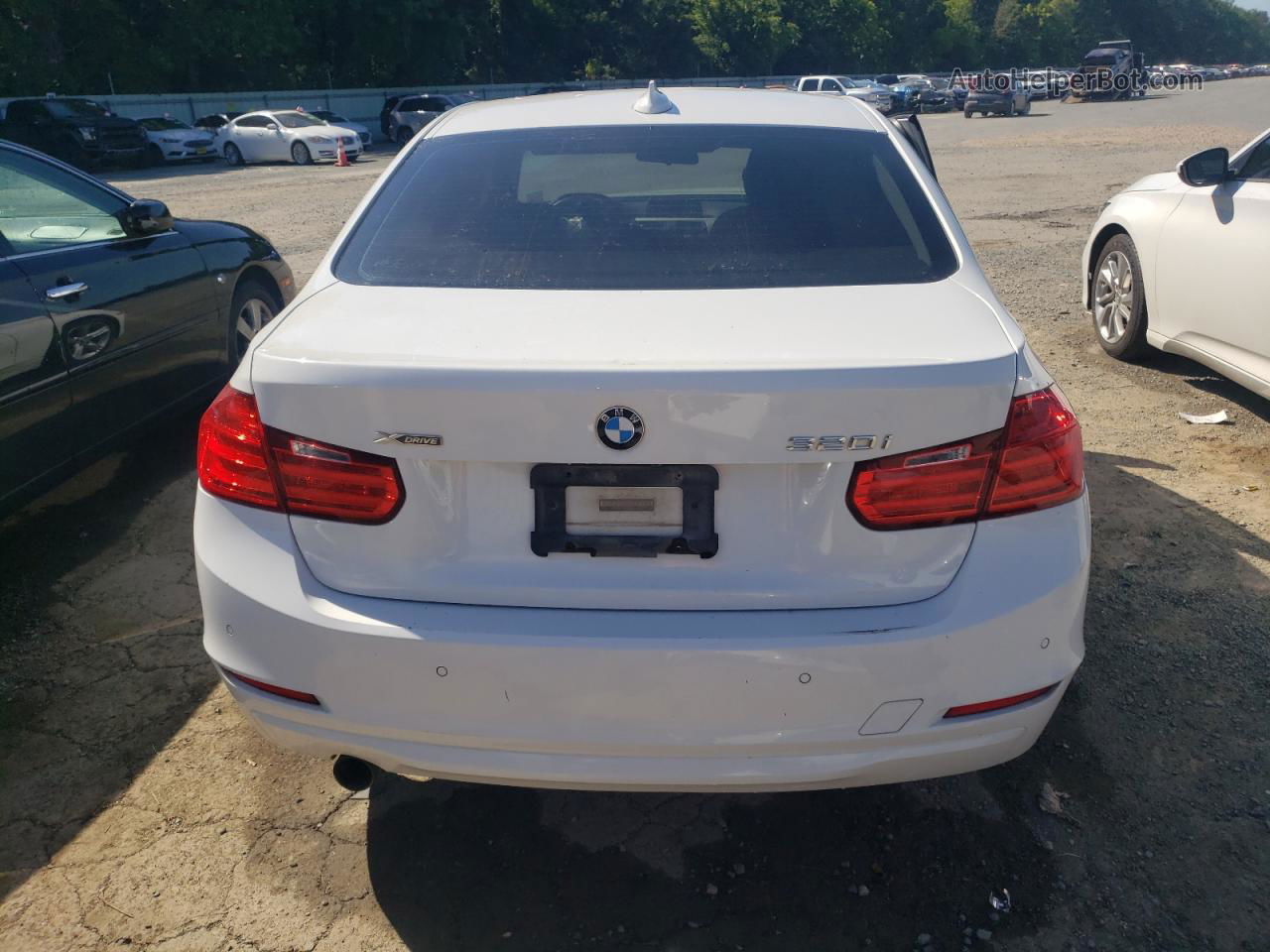 2015 Bmw 320 I Xdrive White vin: WBA3C3G56FNS76716