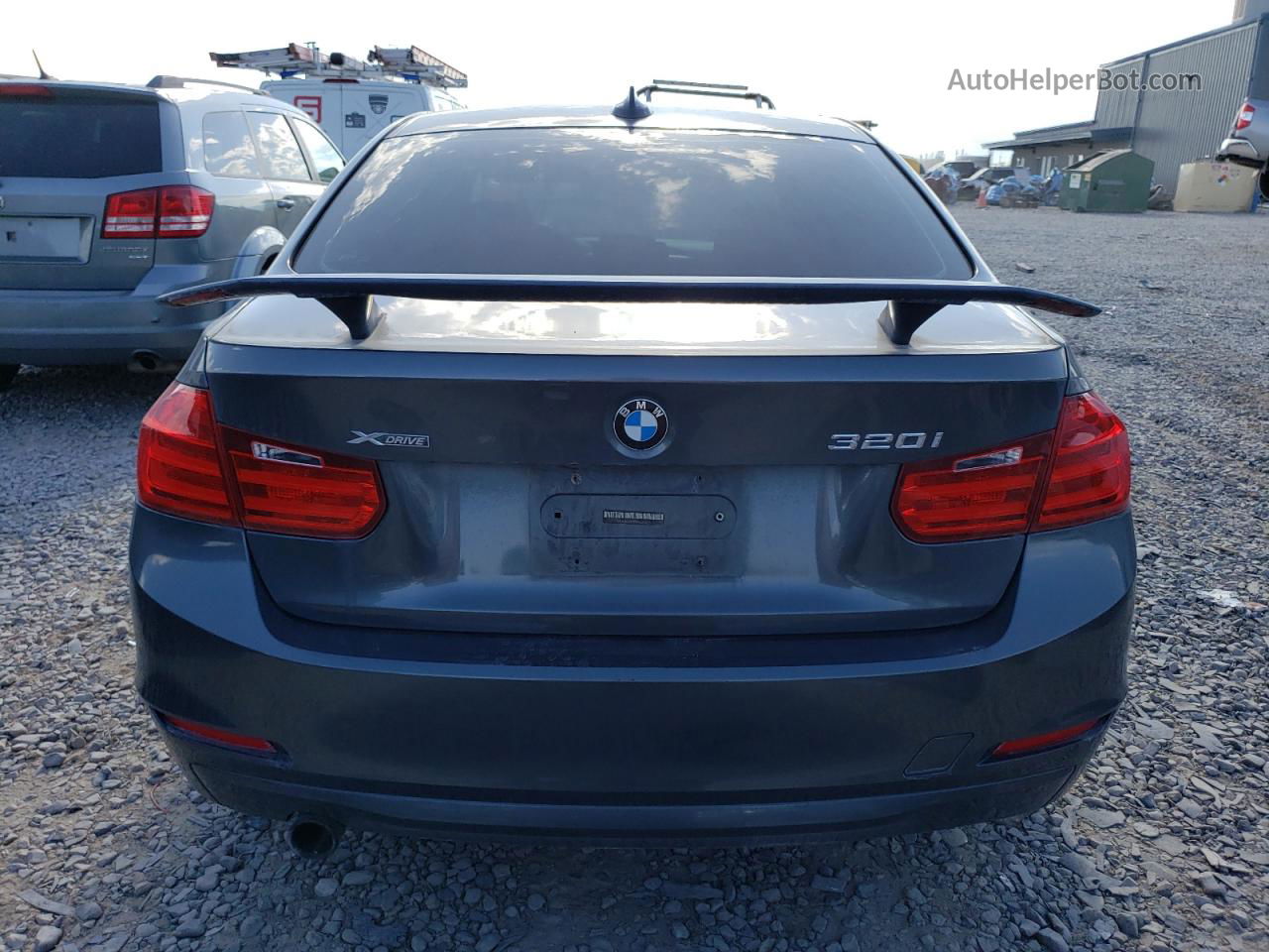 2015 Bmw 320 I Xdrive Gray vin: WBA3C3G57FNS75655