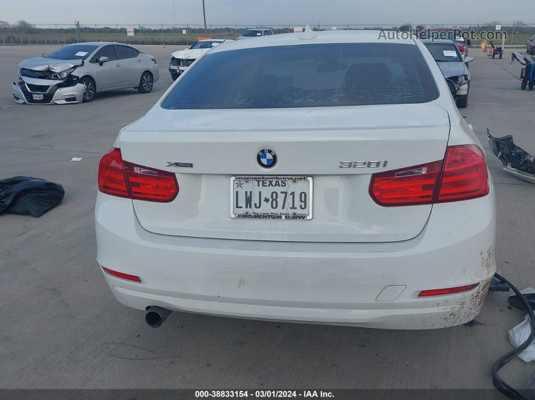 2015 Bmw 320i Xdrive White vin: WBA3C3G57FNT52055