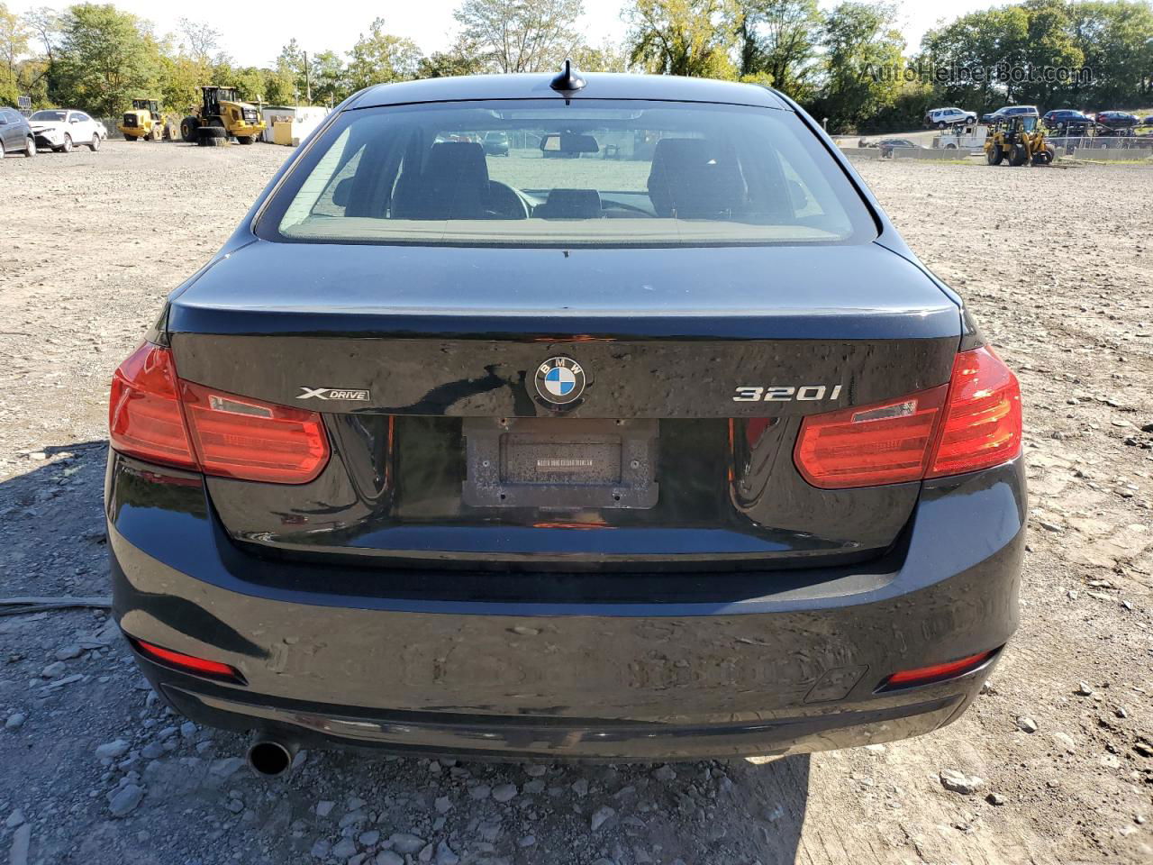 2014 Bmw 320 I Xdrive Black vin: WBA3C3G58ENS69832