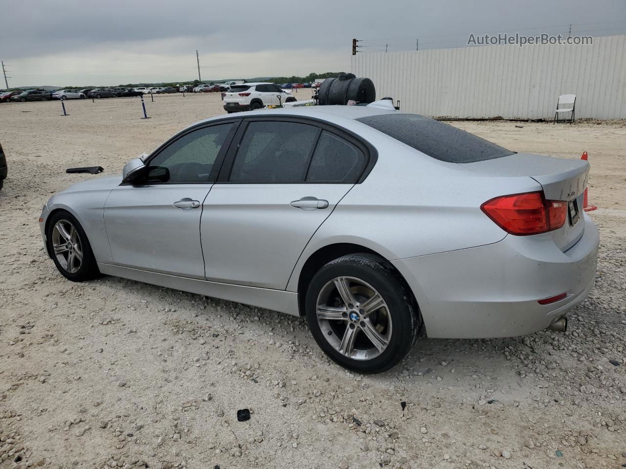 2015 Bmw 320 I Xdrive Silver vin: WBA3C3G58FNS74997