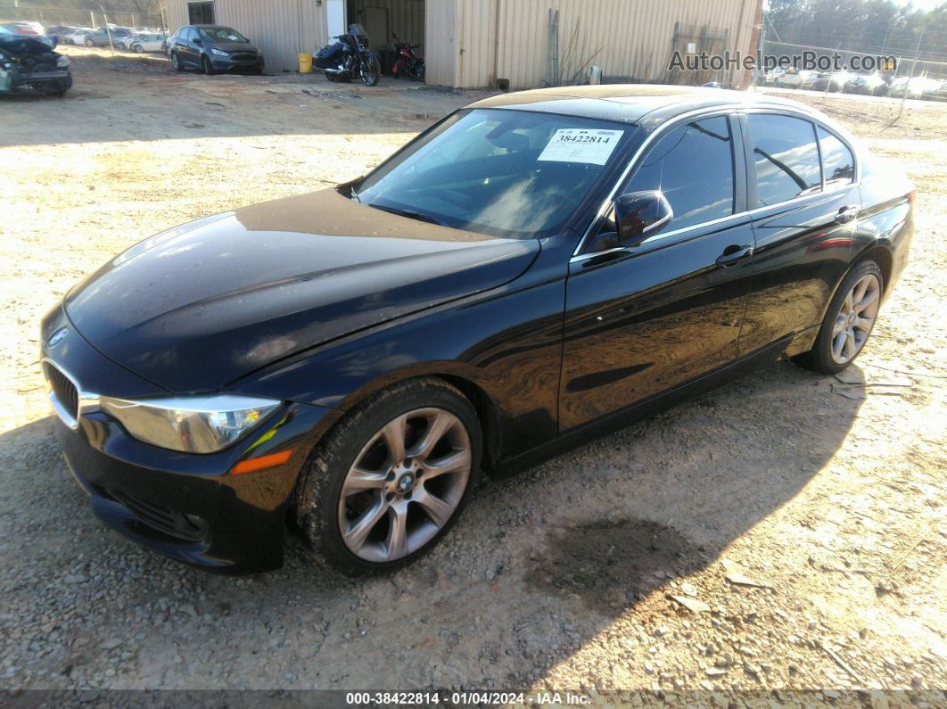 2015 Bmw 320i Xdrive Black vin: WBA3C3G59FNS72997