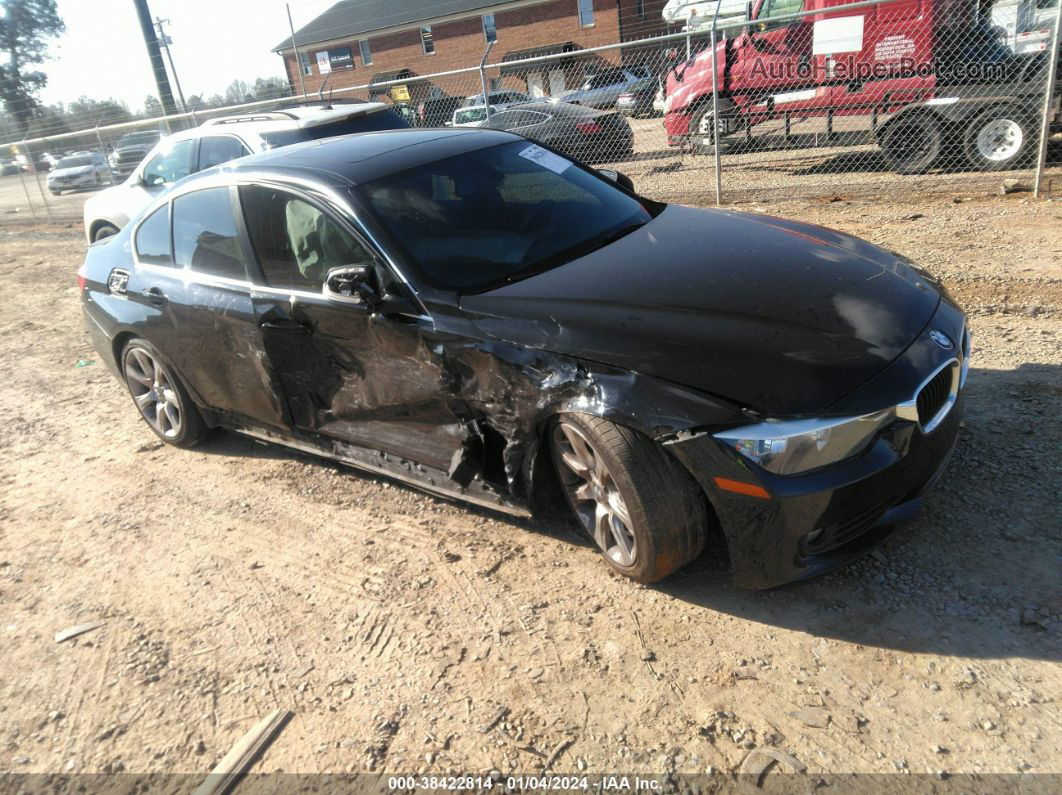 2015 Bmw 320i Xdrive Black vin: WBA3C3G59FNS72997