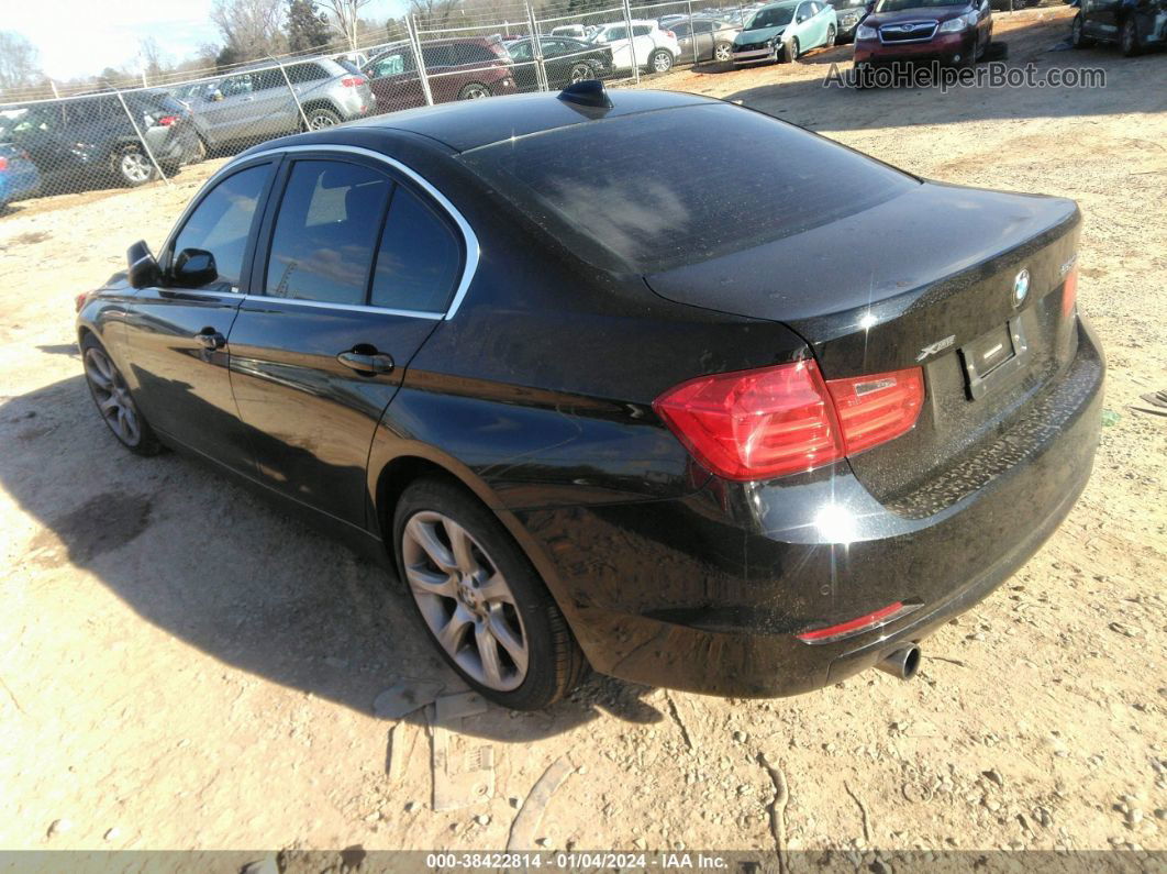 2015 Bmw 320i Xdrive Black vin: WBA3C3G59FNS72997