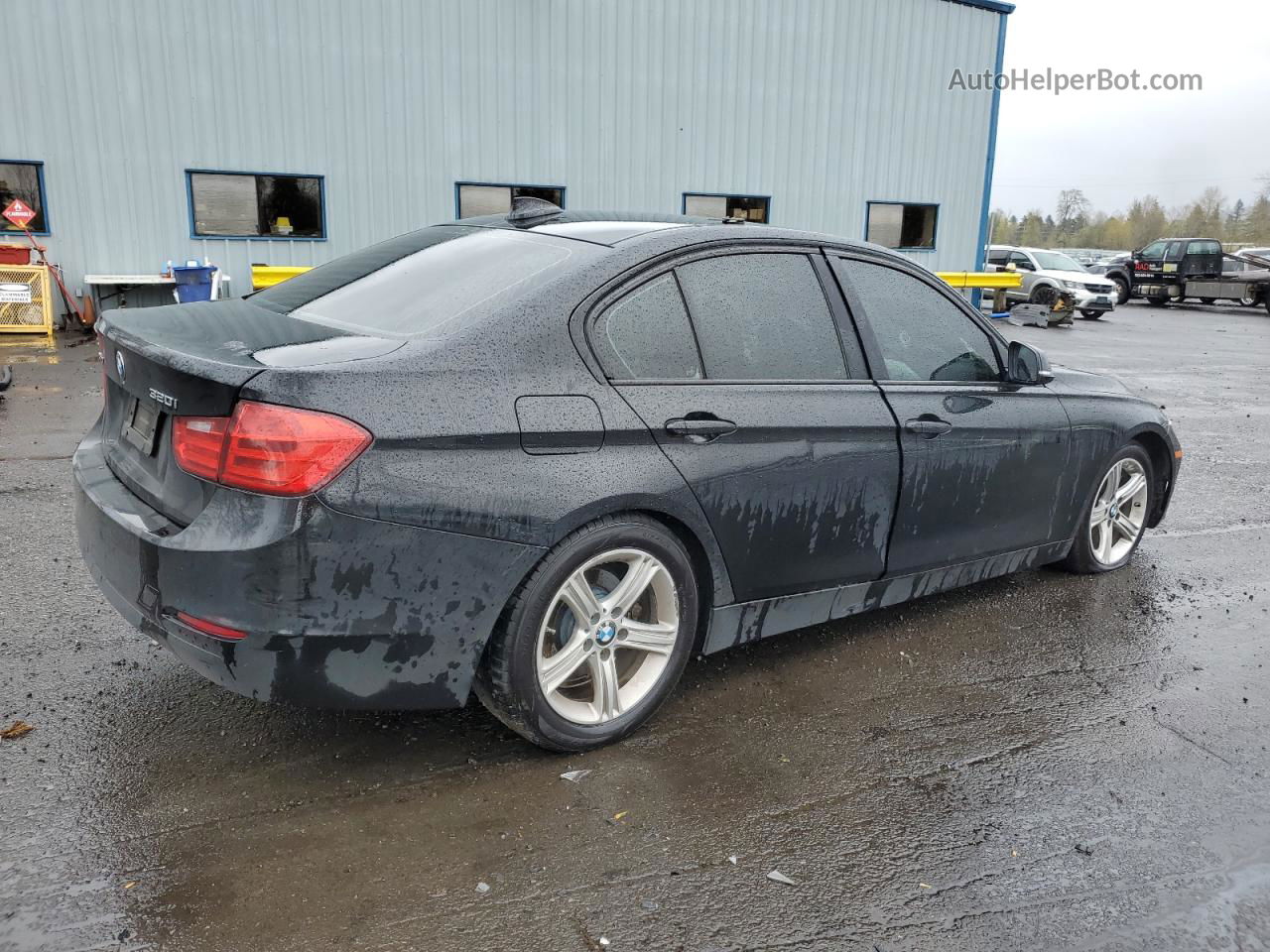 2014 Bmw 320 I Xdrive Black vin: WBA3C3G5XENR25660