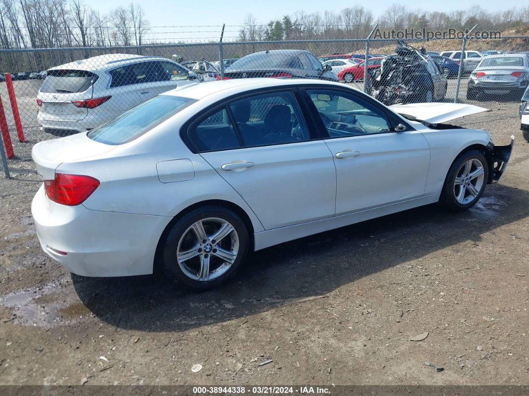 2014 Bmw 320i Xdrive White vin: WBA3C3G5XENS68178