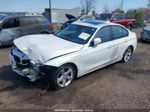 2014 Bmw 320i Xdrive White vin: WBA3C3G5XENS68178