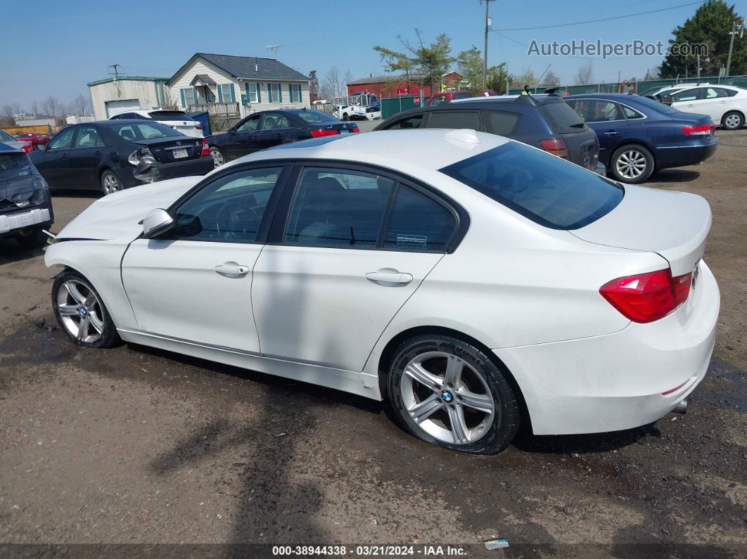 2014 Bmw 320i Xdrive White vin: WBA3C3G5XENS68178