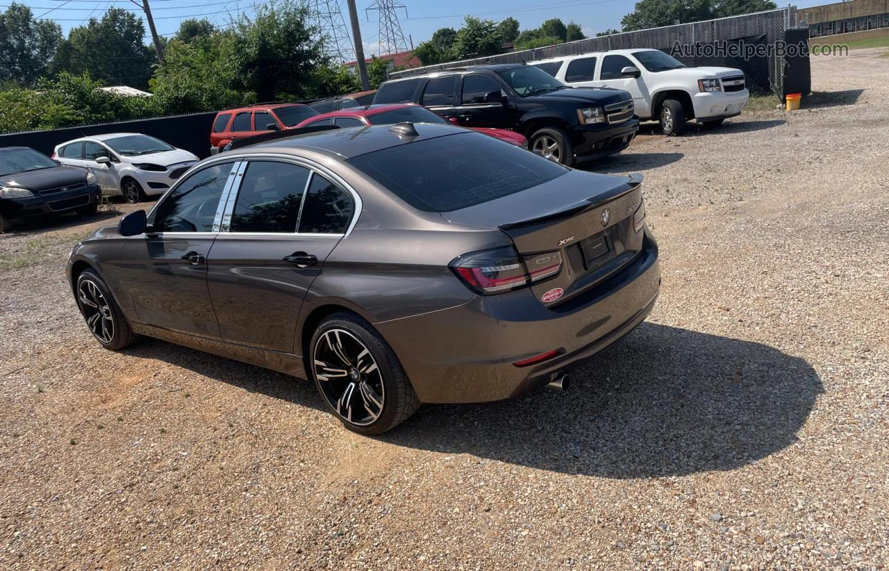 2015 Bmw 320 I Xdrive Gray vin: WBA3C3G5XFNS72880