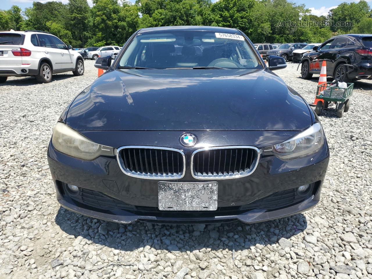 2015 Bmw 328 D Черный vin: WBA3D3C50FK158066