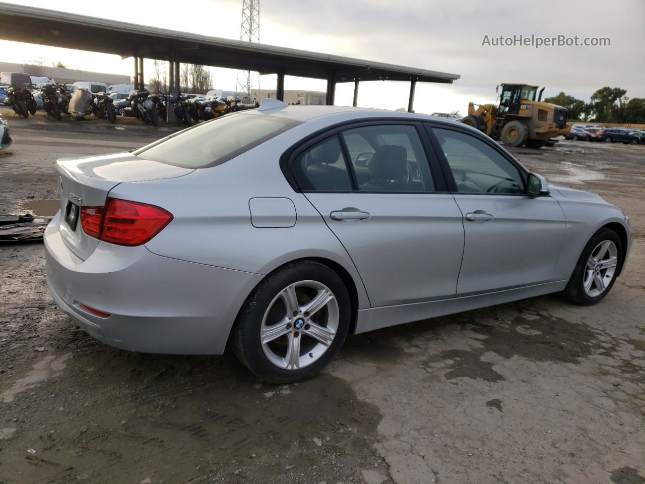 2014 Bmw 328 D Silver vin: WBA3D3C53EK153877