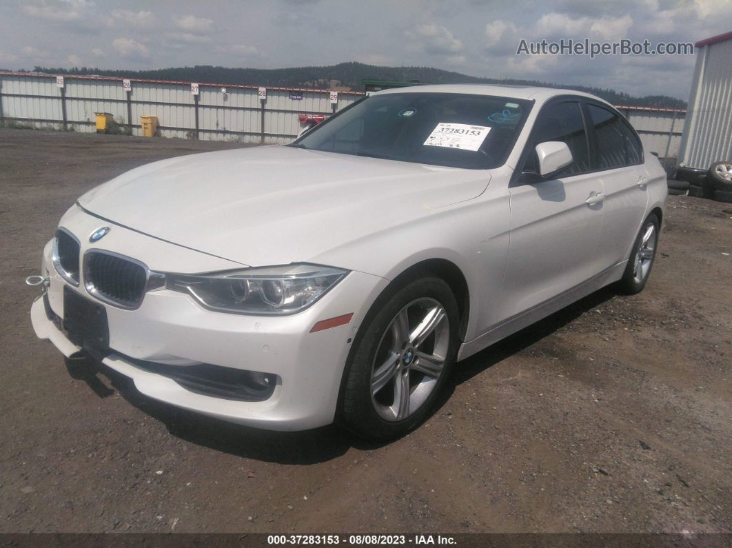 2014 Bmw 3 Series 328d Белый vin: WBA3D3C55EF099183