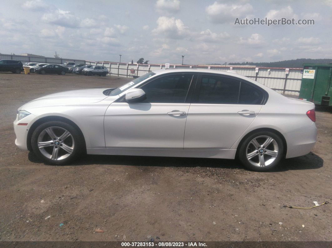 2014 Bmw 3 Series 328d White vin: WBA3D3C55EF099183