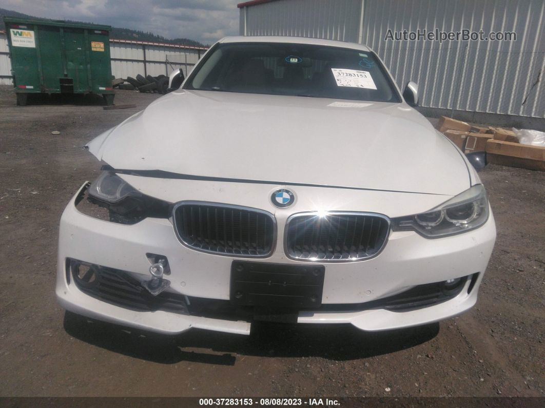 2014 Bmw 3 Series 328d Белый vin: WBA3D3C55EF099183